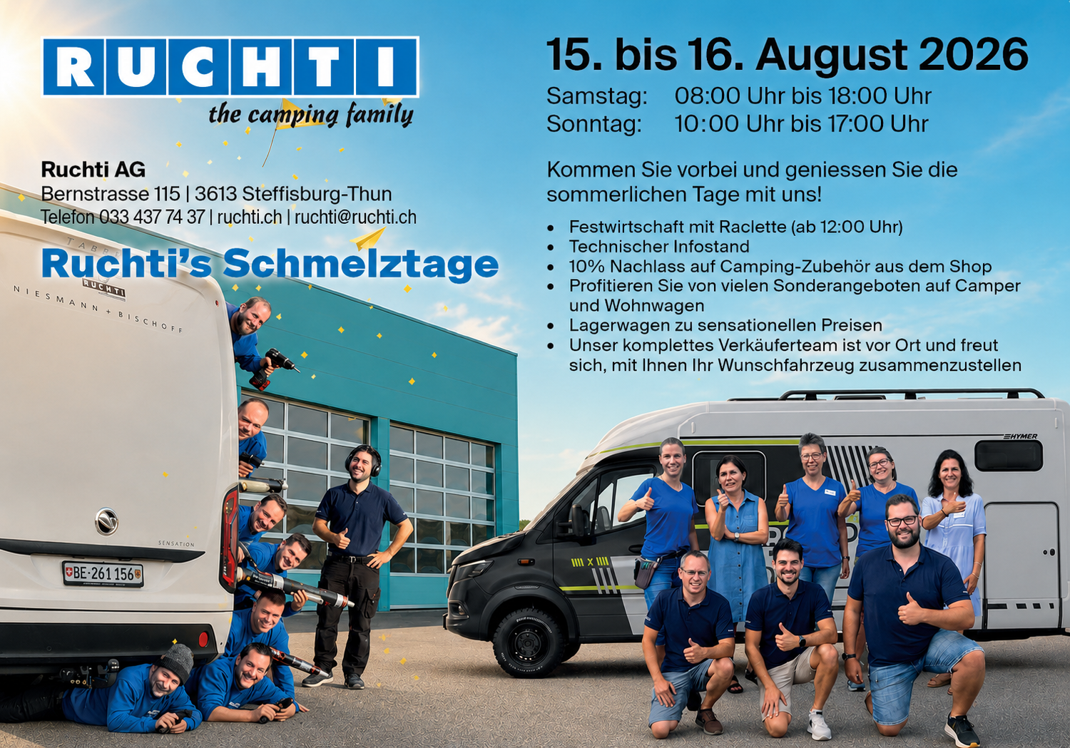 Möchten Sie ein Reisemobil kaufen?